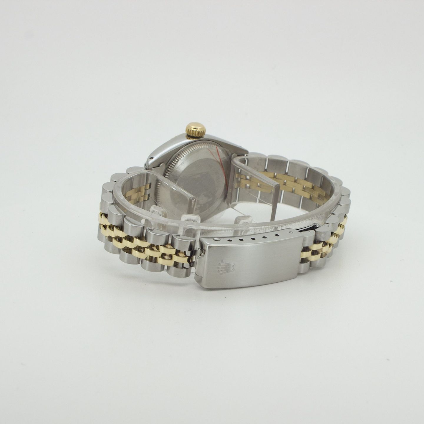 Rolex Lady-Datejust 6917 (Unknown (random serial)) - Beige dial 26 mm Gold/Steel case (5/8)