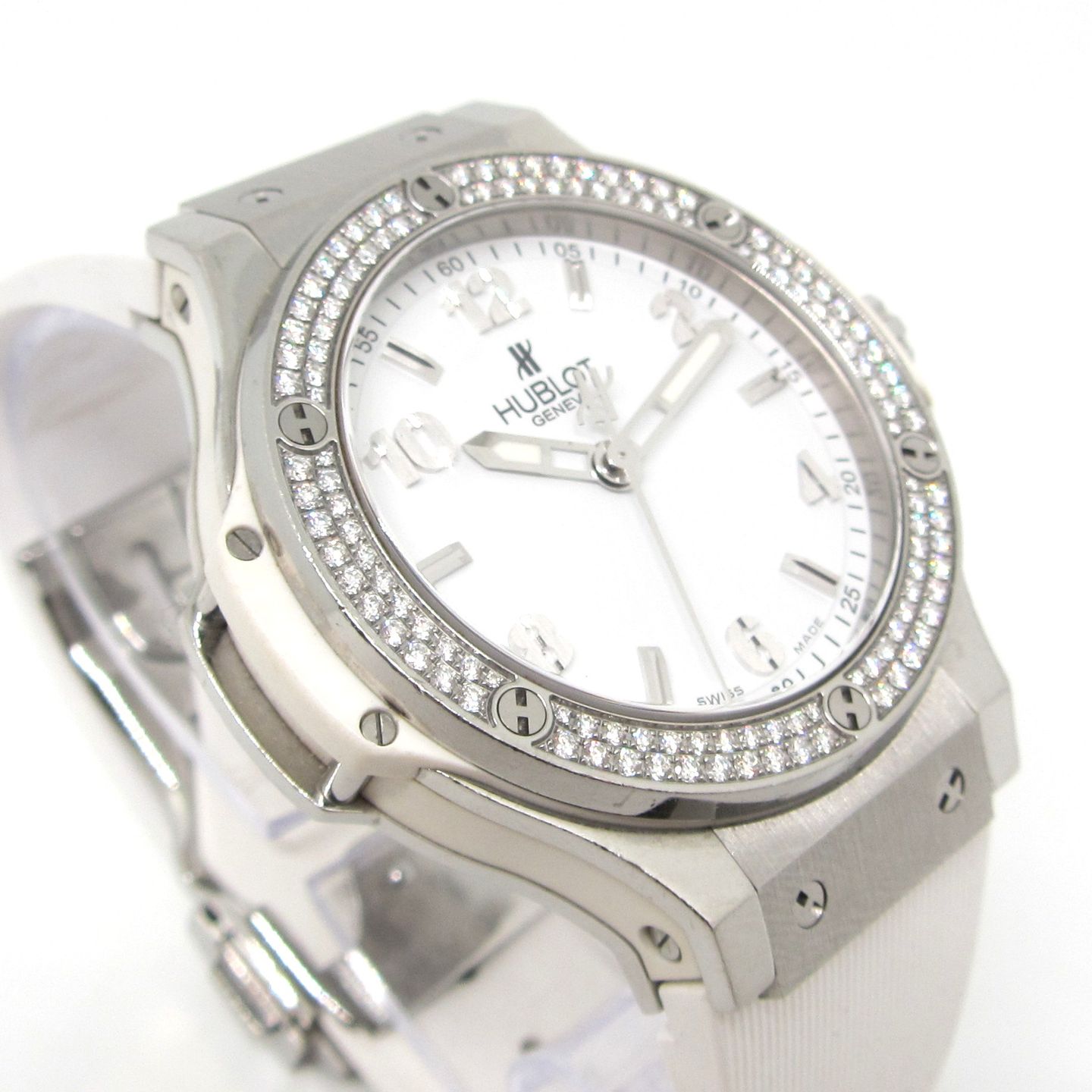 Hublot Big Bang 38 mm 361.SE.2010.RW.1104 (2013) - White dial 38 mm Steel case (6/6)