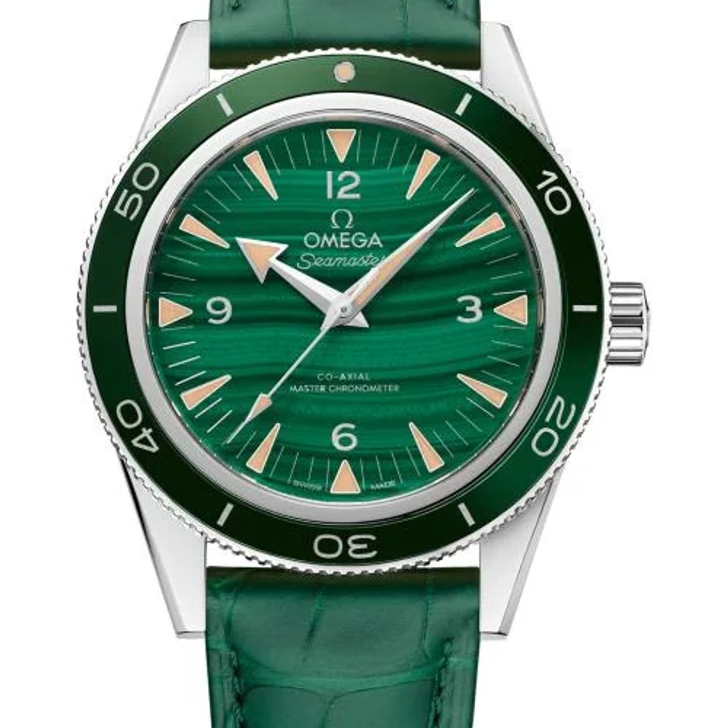 Omega Seamaster 300 234.93.41.21.99.001 (2026) - Green dial 41 mm Platinum case (1/1)