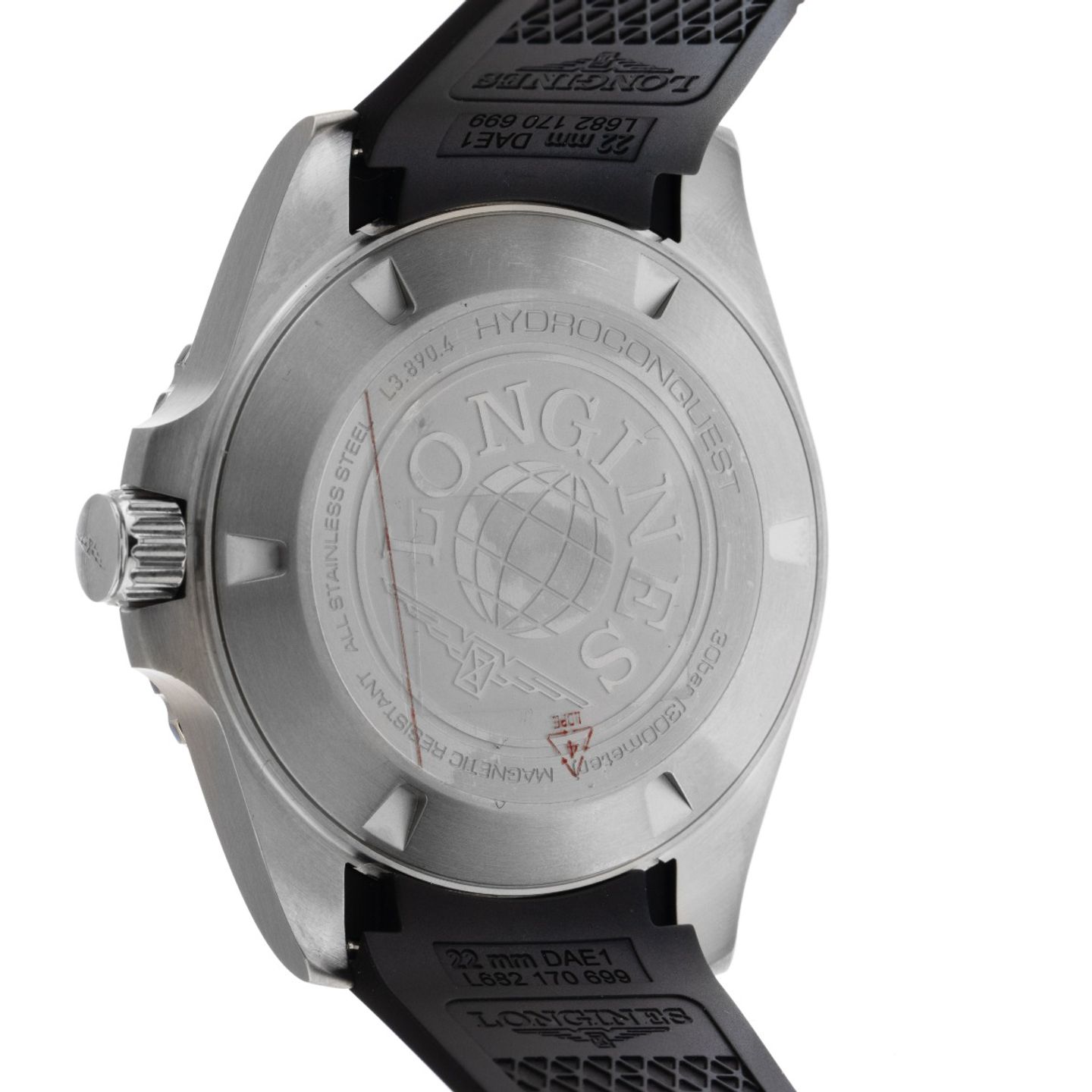 Longines HydroConquest L3.890.4.56.9 (2025) - Black dial 43 mm Steel case (6/7)