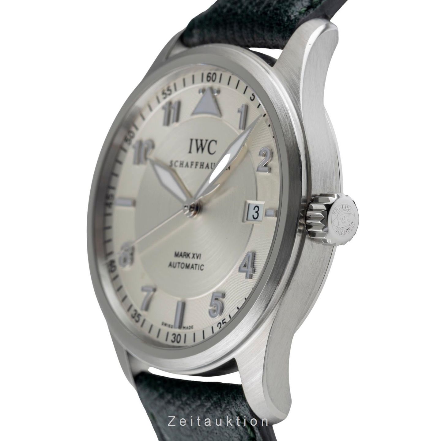 IWC Pilot Mark IW325502 (2009) - Zilver wijzerplaat 39mm Staal (5/8)