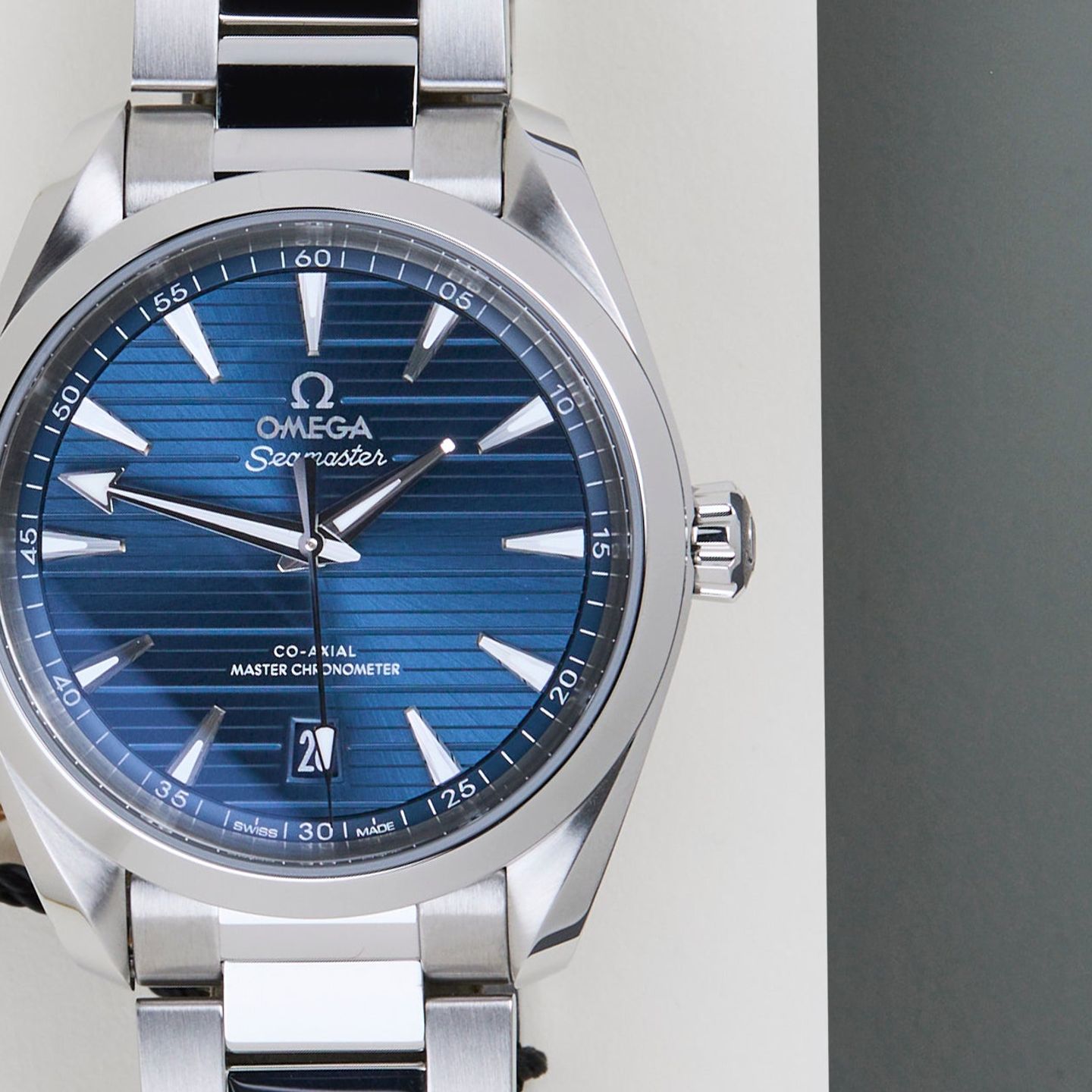 Omega Seamaster Aqua Terra 220.10.38.20.03.001 (2023) - Blauw wijzerplaat 38mm Staal (5/8)