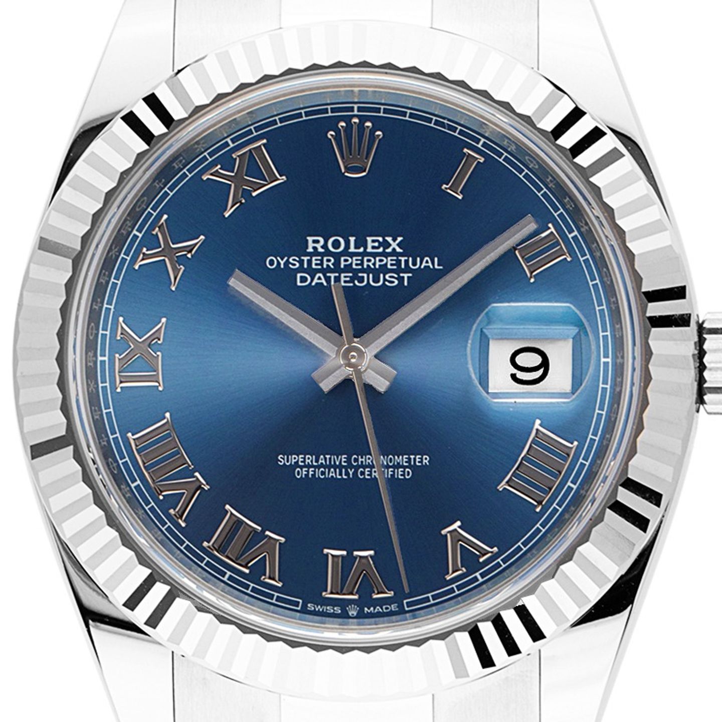 Rolex Datejust 41 126334 (2024) - Blue dial 41 mm Steel case (1/7)