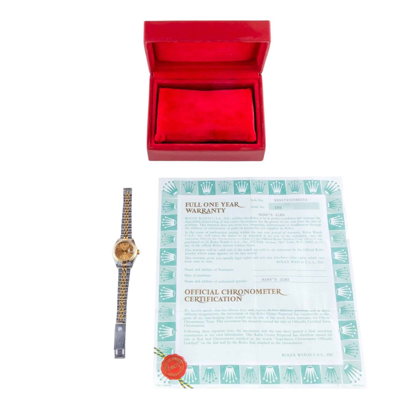 Rolex Lady-Datejust 69173 - (8/8)