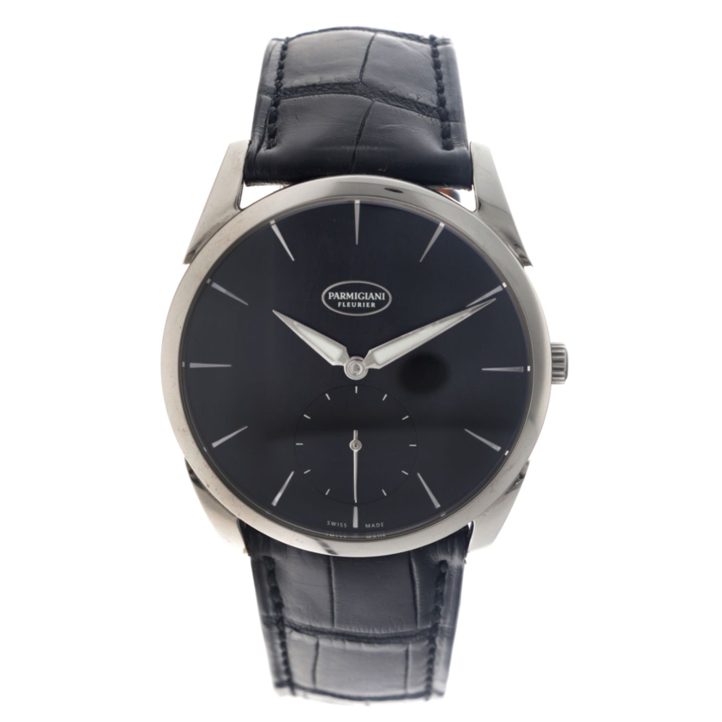 Parmigiani Fleurier Tonda PFC288 (2016) - Black dial 39 mm Steel case (1/4)