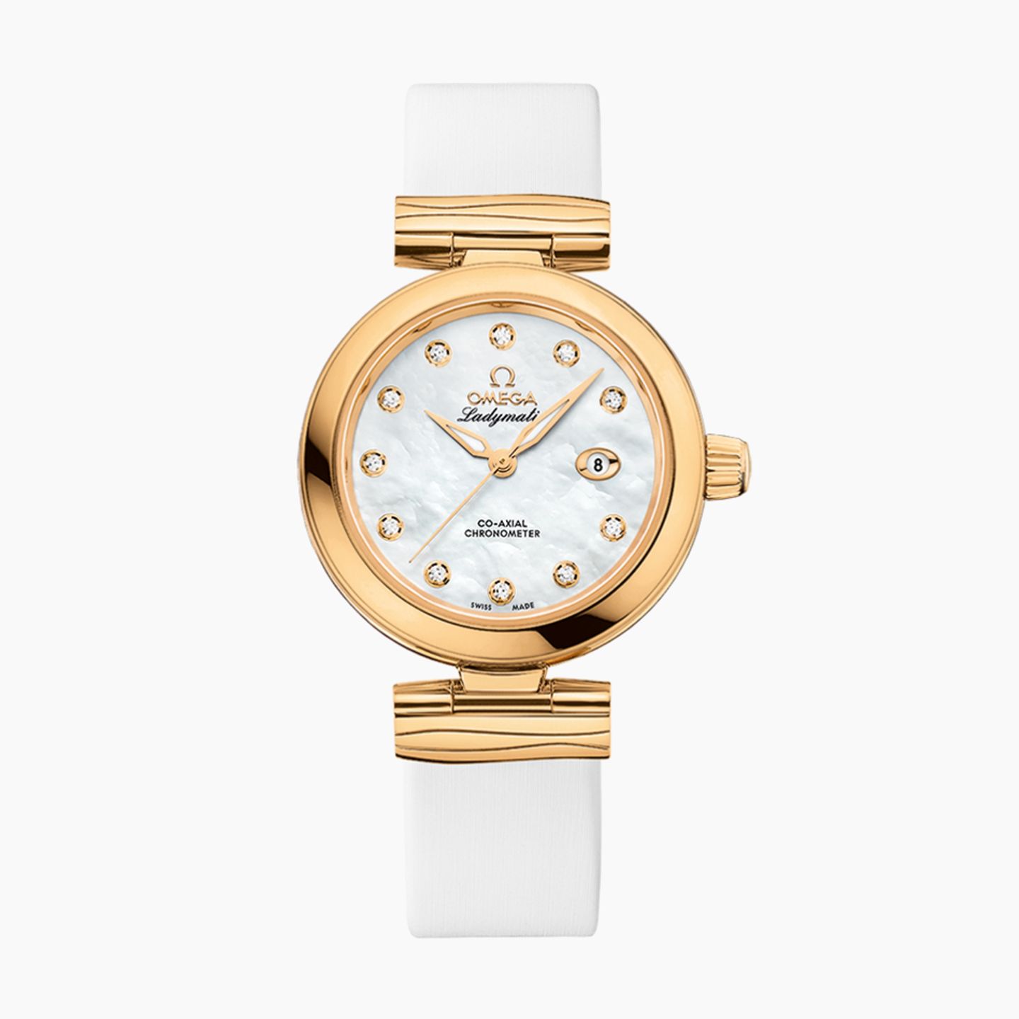 Omega De Ville Ladymatic 425.62.34.20.55.003 (2025) - Pearl dial 34 mm Yellow Gold case (1/1)