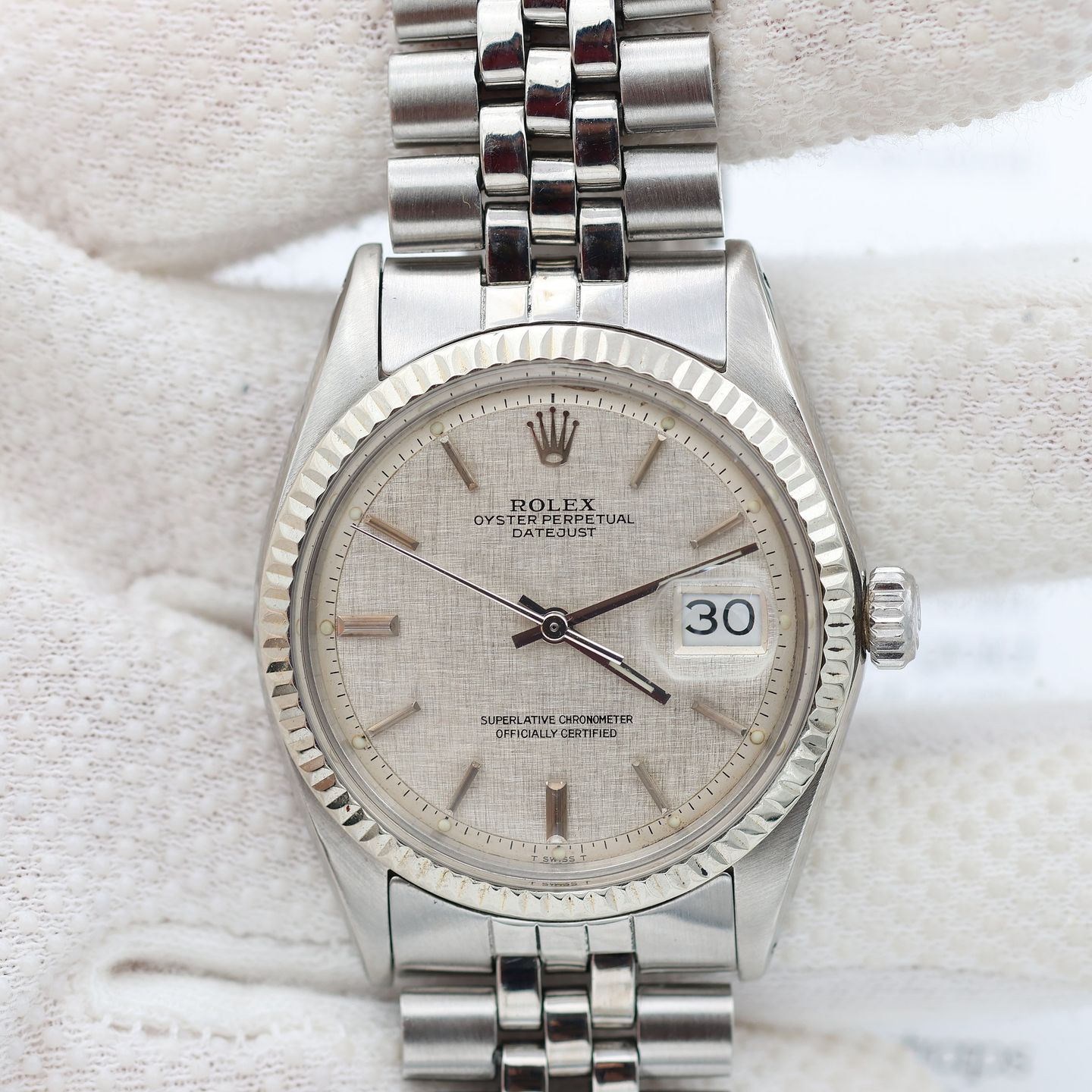 Rolex Datejust 1601 (Unknown (random serial)) - 36 mm Steel case (2/8)