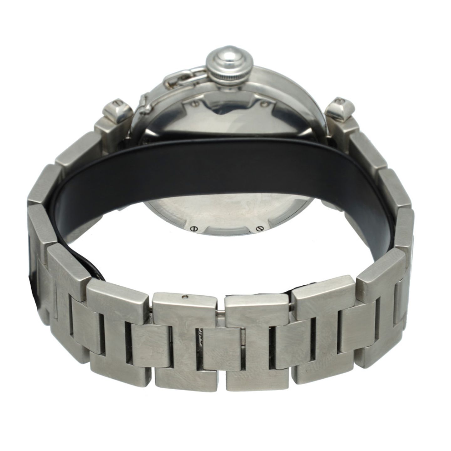 Cartier Pasha C 2324 (1997) - White dial 35 mm Steel case (4/7)