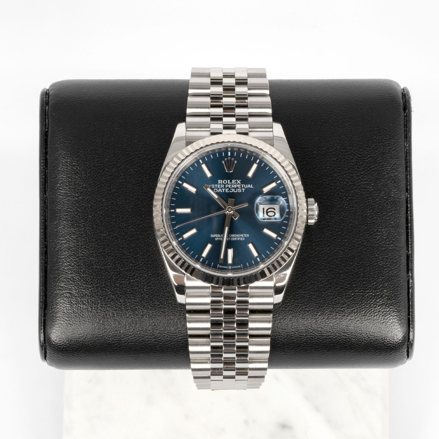 Rolex Datejust 36 126234 (2023) - Blue dial 36 mm Steel case (1/6)