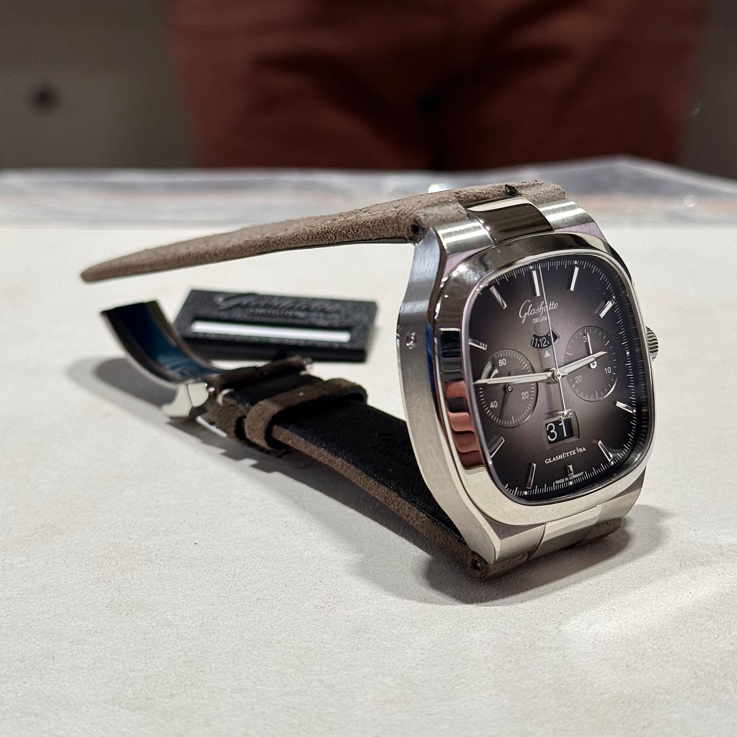 Glashütte Original Seventies Chronograph Panorama Date 1-37-02-05-02-35 - (3/4)