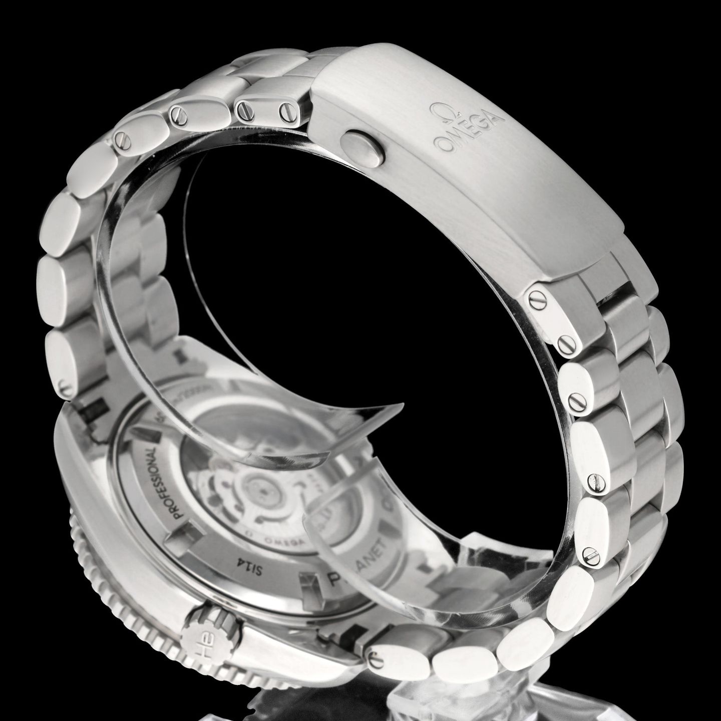 Omega Seamaster Planet Ocean 232.30.38.20.01.002 (2018) - Black dial 38 mm Steel case (8/8)