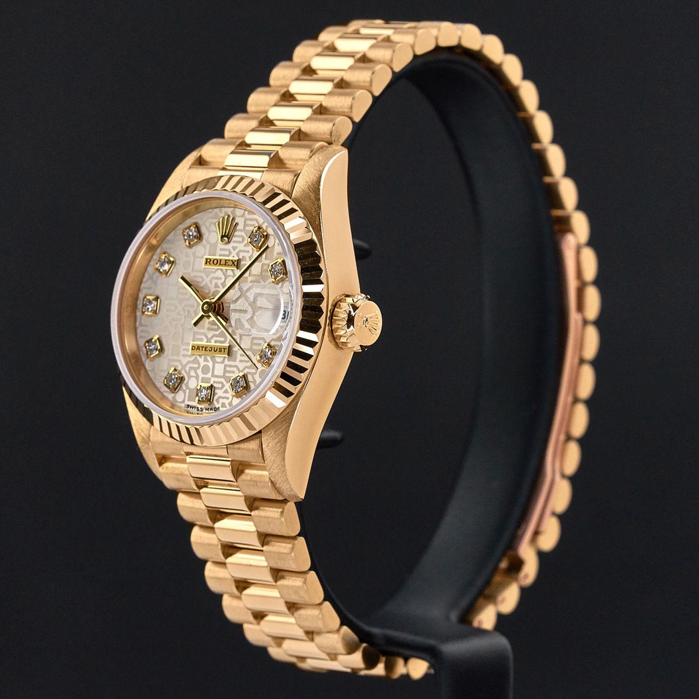 Rolex Lady-Datejust 79178 (1997) - Pearl dial 26 mm Yellow Gold case (4/8)