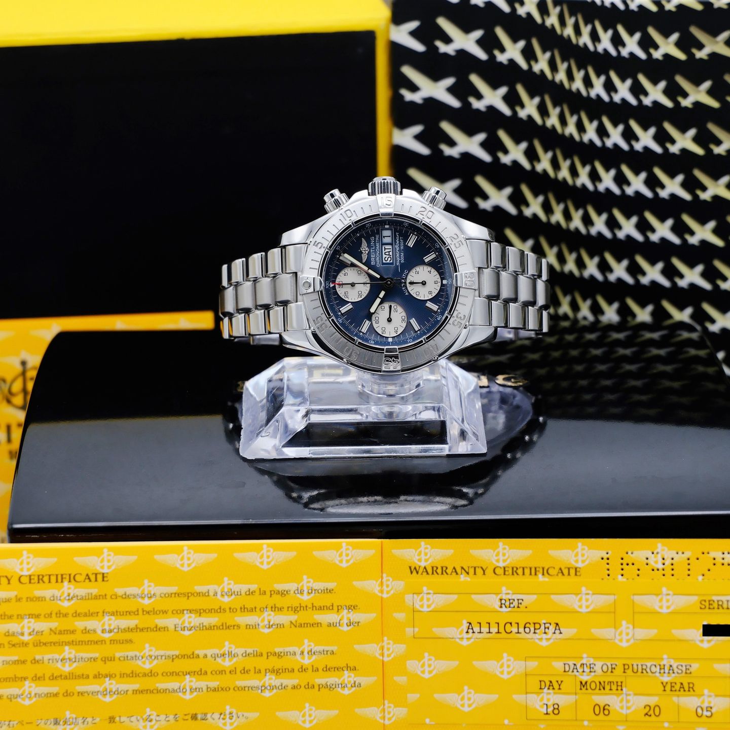 Breitling Superocean Chronograph II A13340 - (3/8)
