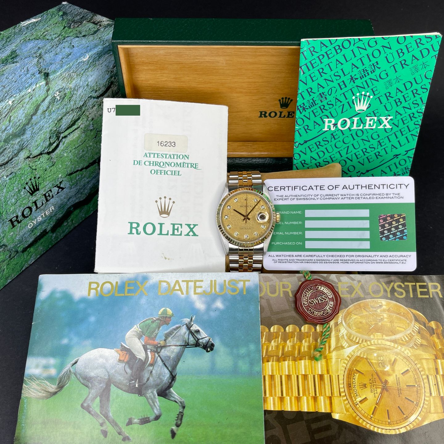 Rolex Datejust 36 16233 (1998) - 36mm Goud/Staal (2/7)