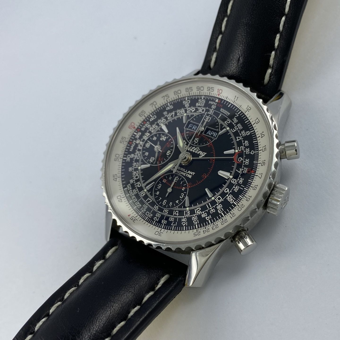 Breitling Montbrillant Datora A21330 (Unknown (random serial)) - 43 mm Steel case (5/8)