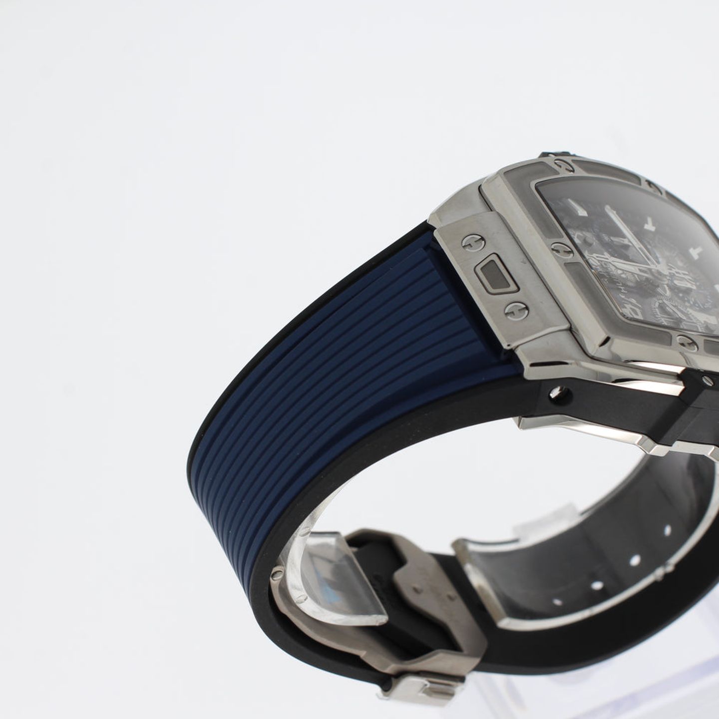 Hublot Spirit of Big Bang 642.NX.7170.RX (2025) - Transparant wijzerplaat 42mm Titanium (3/4)