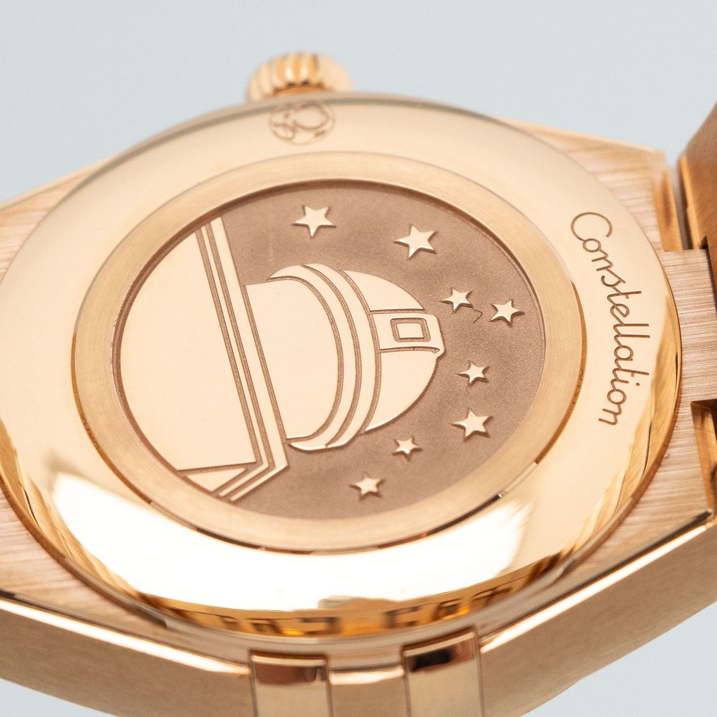 Omega Constellation Quartz 131.50.28.60.55.001 (2025) - Pearl dial 28 mm Rose Gold case (6/7)
