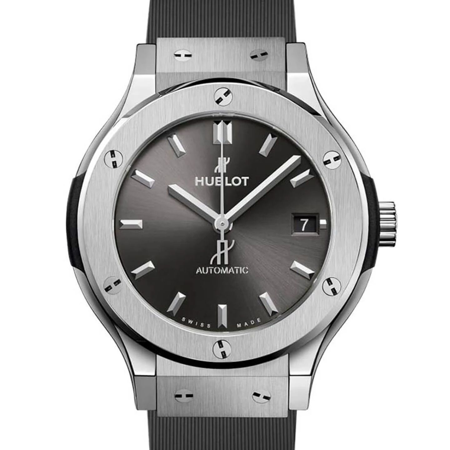 Hublot Classic Fusion Racing Grey 565.NX.7071.RX (2024) - Grijs wijzerplaat 38mm Titanium (2/3)