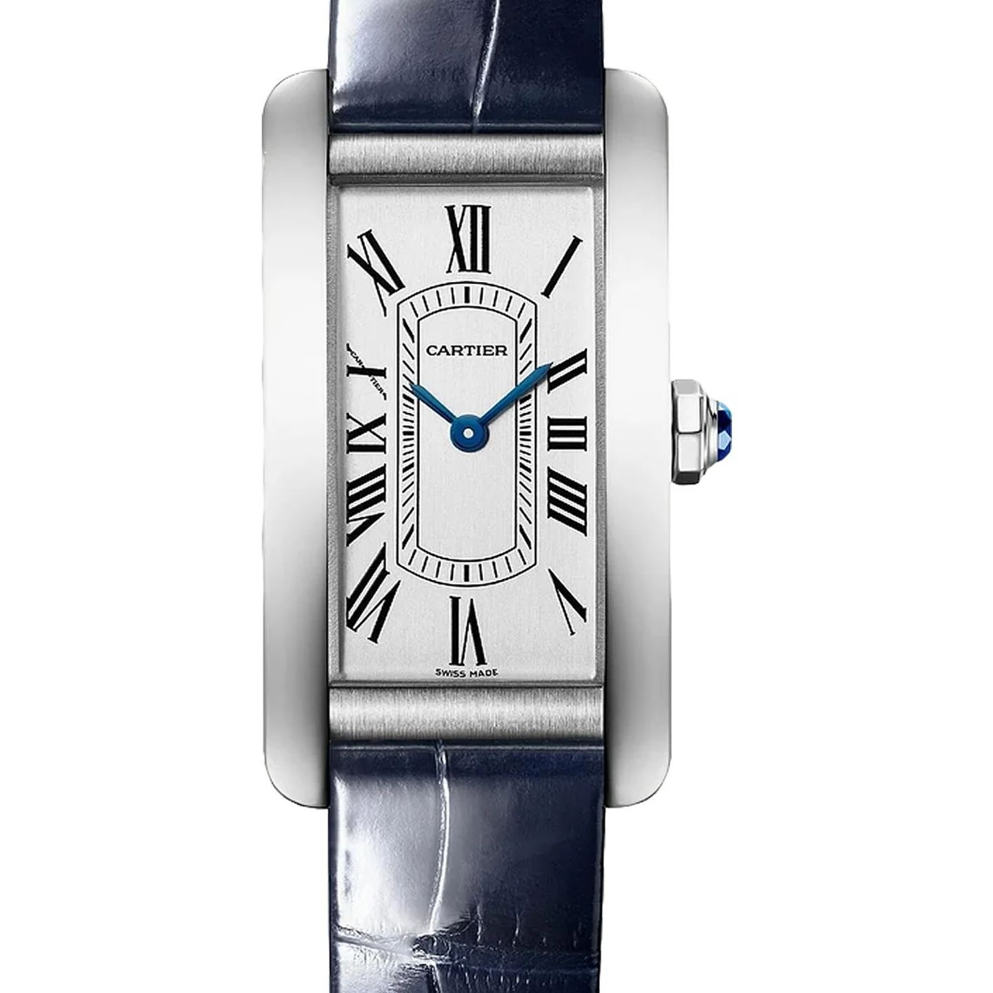 Cartier Tank Américaine WSTA0117 (2026) - Silver dial 35 mm Steel case (1/1)