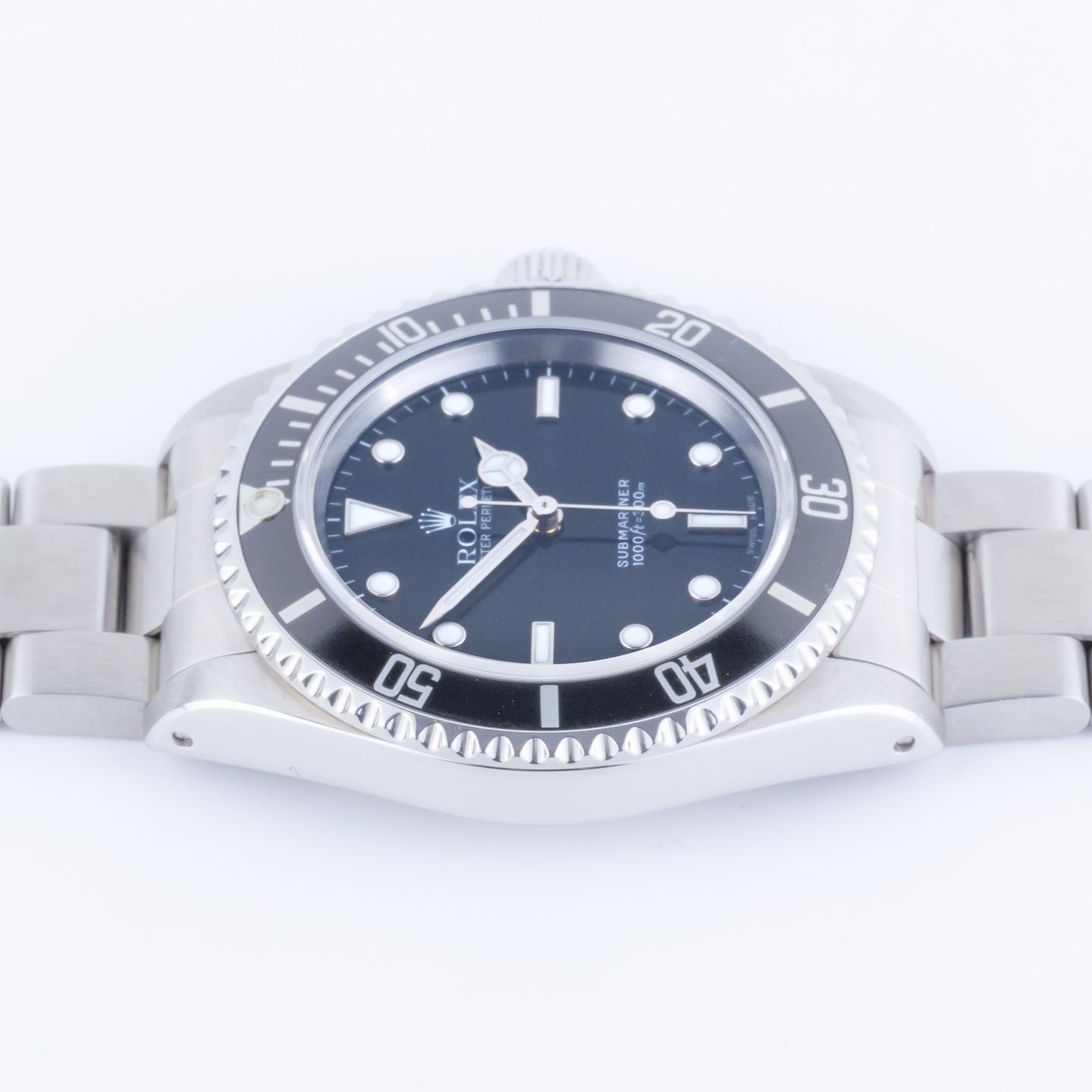 Rolex Submariner No Date 14060M (2000) - Black dial 40 mm Steel case (6/8)