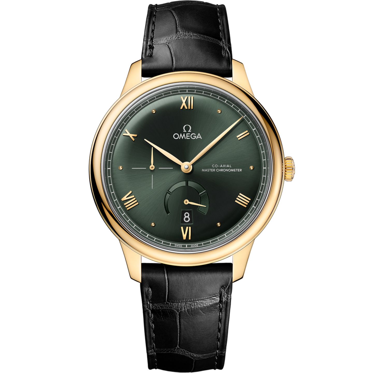 Omega De Ville 434.53.41.21.10.001 (2025) - Groen wijzerplaat 41mm Geelgoud (1/1)