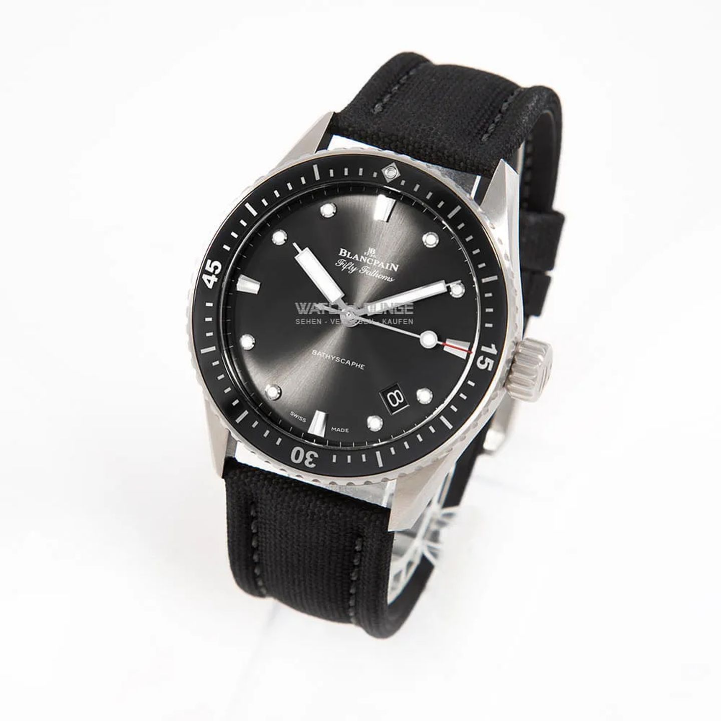 Blancpain Fifty Fathoms Bathyscaphe 5000-1110-B52A (2024) - Grey dial 44 mm Steel case (5/8)