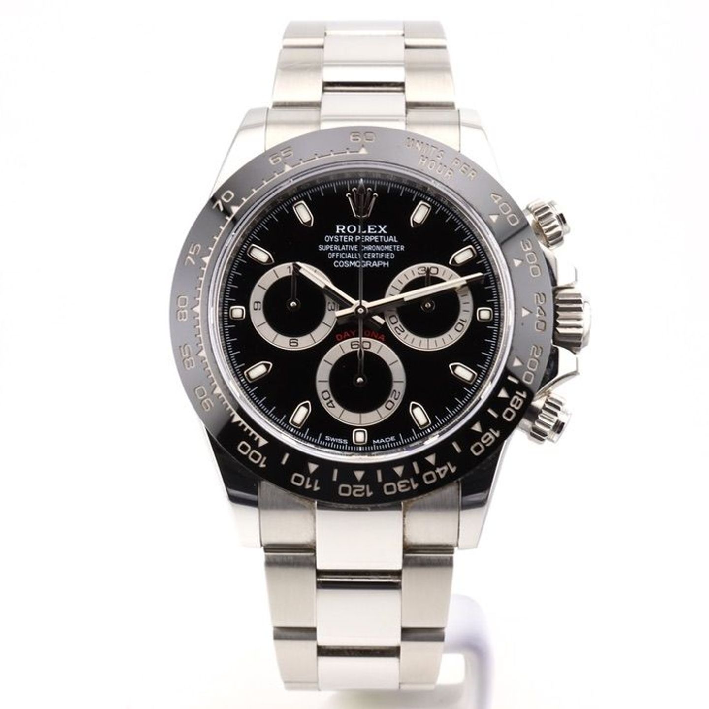 Rolex Daytona 116500LN (2022) - Zwart wijzerplaat 40mm Staal (1/1)