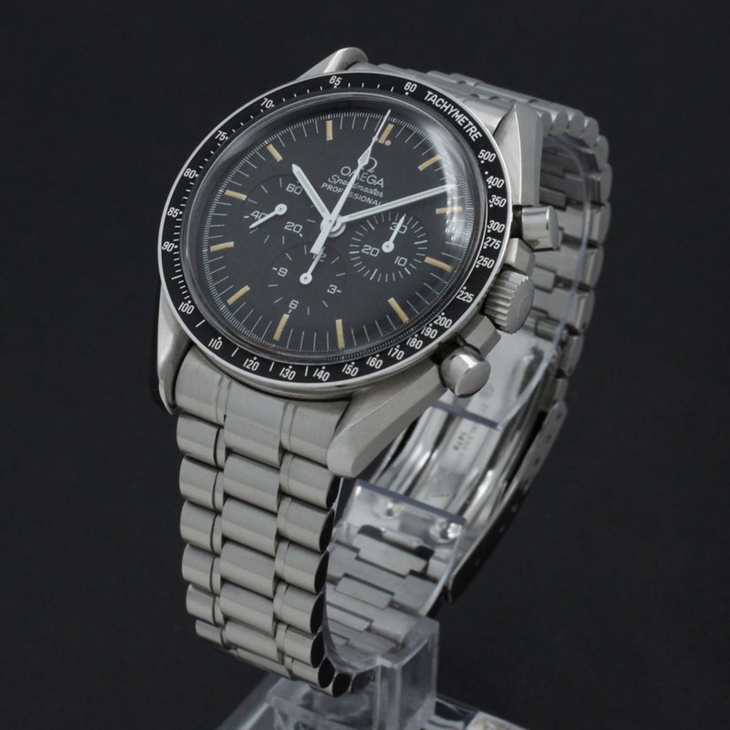 Omega Speedmaster Professional Moonwatch 345.0808 (1994) - Black dial 42 mm Steel case (5/7)