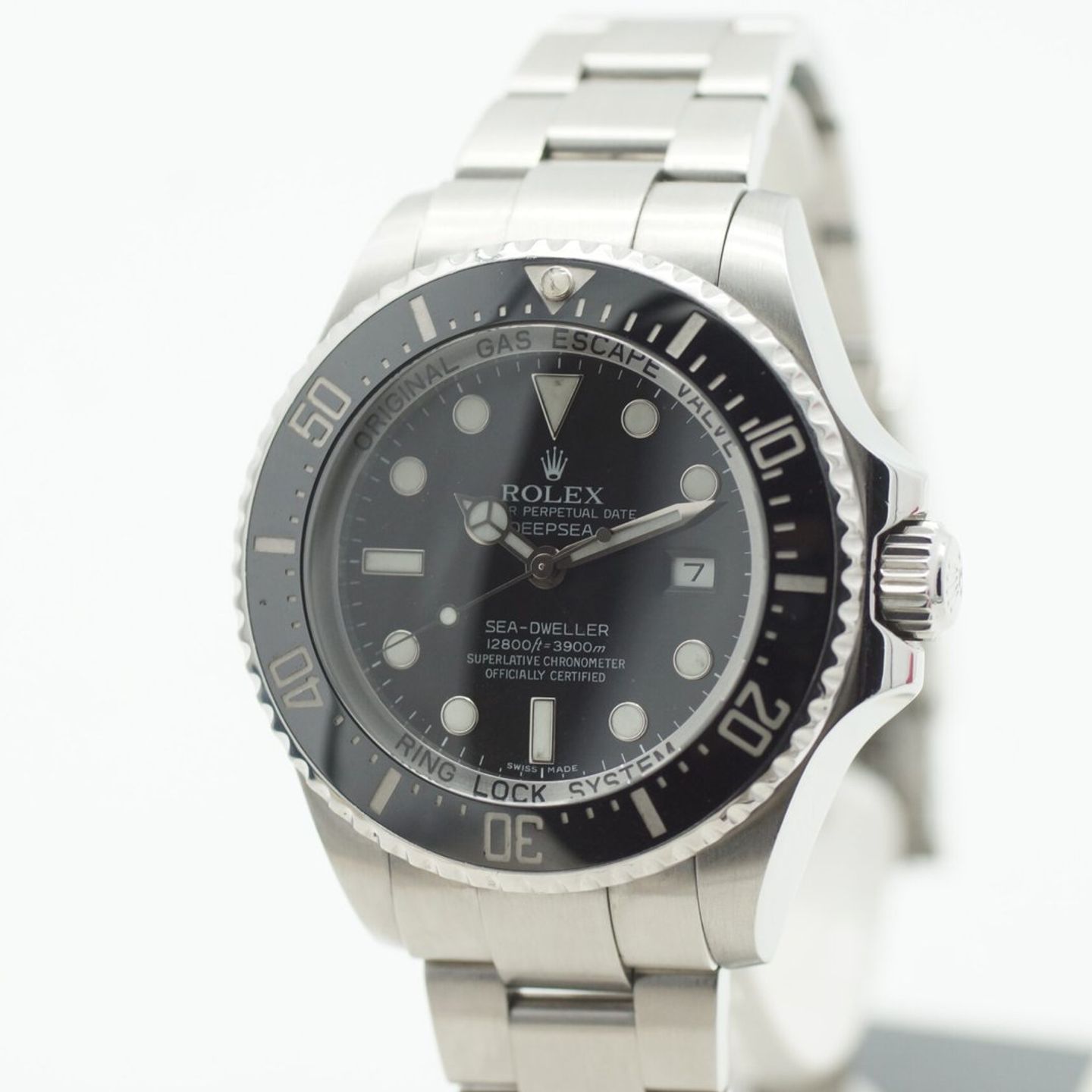 Rolex Sea-Dweller Deepsea 116660 (2010) - Zwart wijzerplaat 44mm Staal (5/8)
