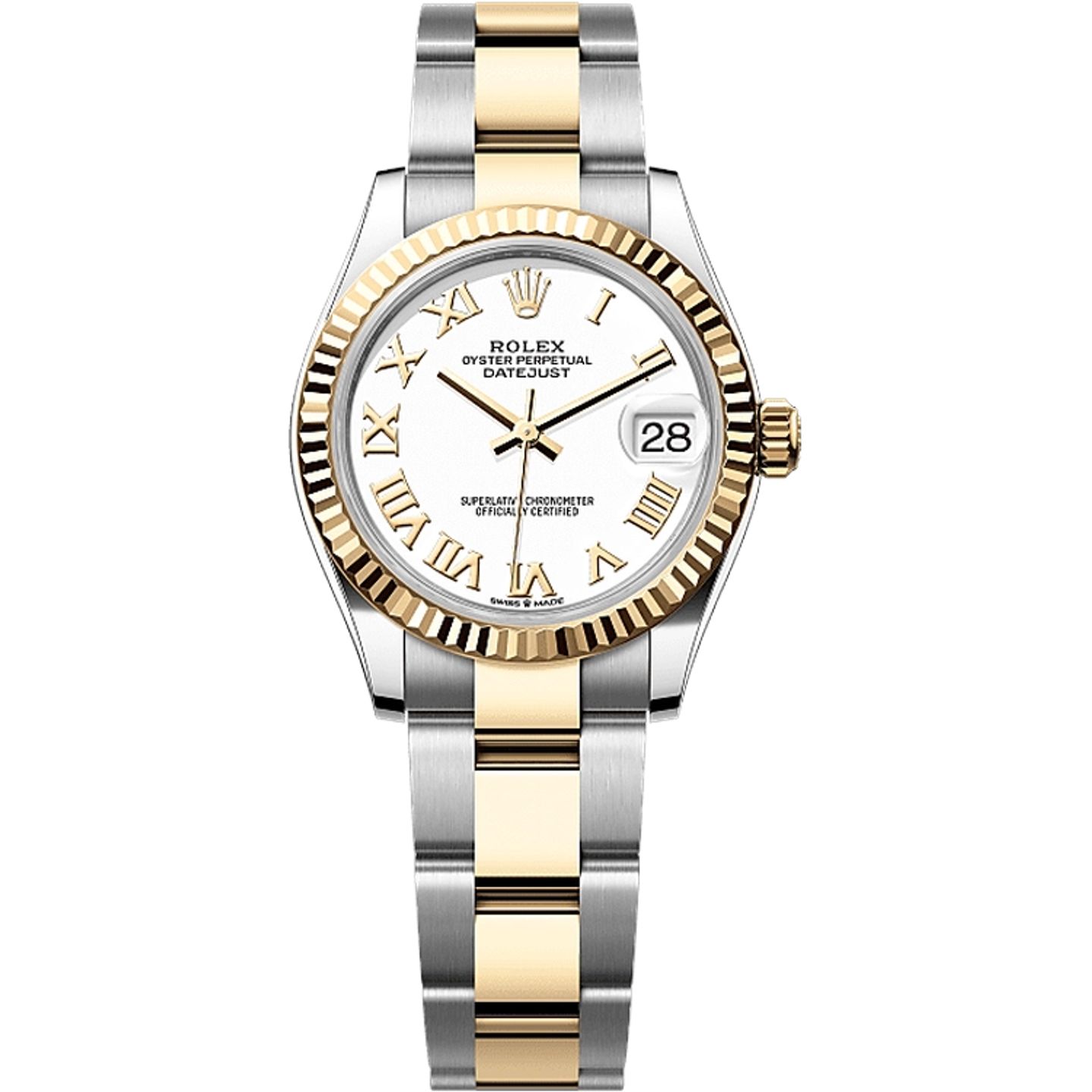 Rolex Datejust 31 278273 (2025) - Wit wijzerplaat 31mm Staal (1/1)