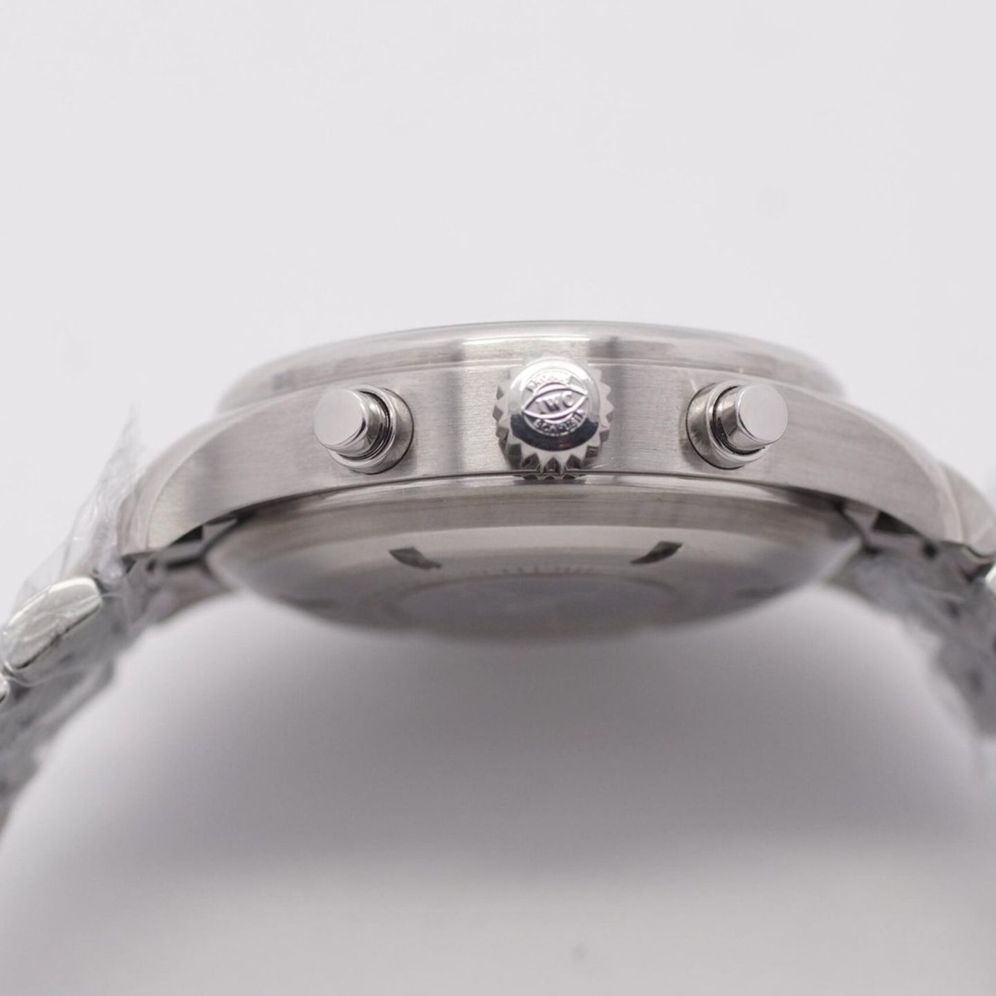 IWC Pilot Spitfire Chronograph IW377719 (2019) - Grey dial 43 mm Steel case (7/8)