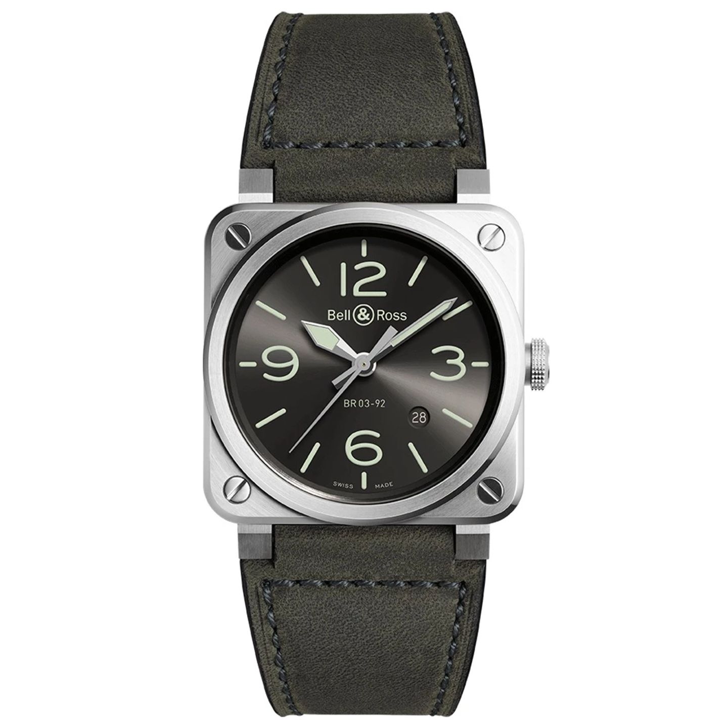 Bell & Ross BR 03-92 Steel BR0392-GC3-ST/SCA - (3/3)