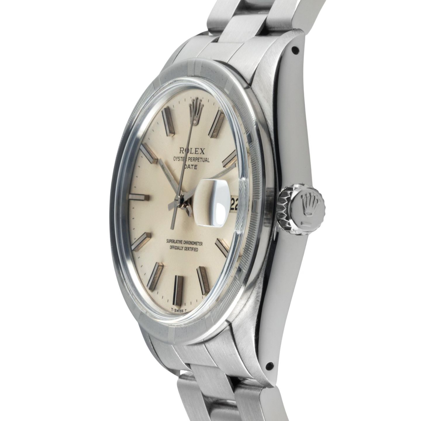 Rolex Oyster Perpetual Date 1501 (1979) - Silver dial 34 mm Steel case (6/8)