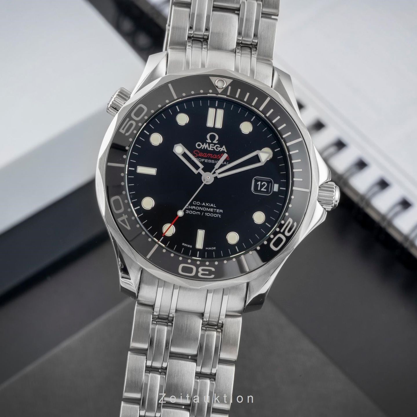 Omega Seamaster Diver 300 M 212.30.41.20.01.003 (Unknown (random serial)) - Black dial 41 mm Steel case (1/8)