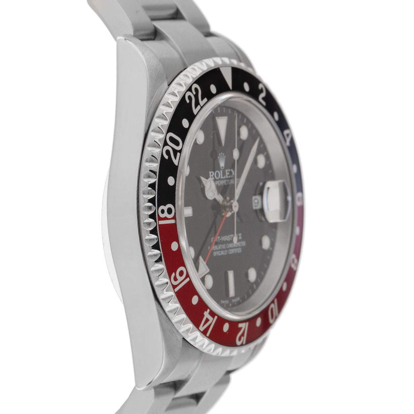 Rolex GMT-Master II 16760 (2005) - Zwart wijzerplaat 40mm Staal (5/8)