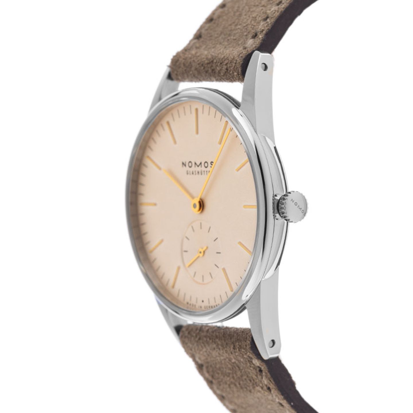 NOMOS Orion 315 (2025) - Roze wijzerplaat 33mm Staal (4/7)