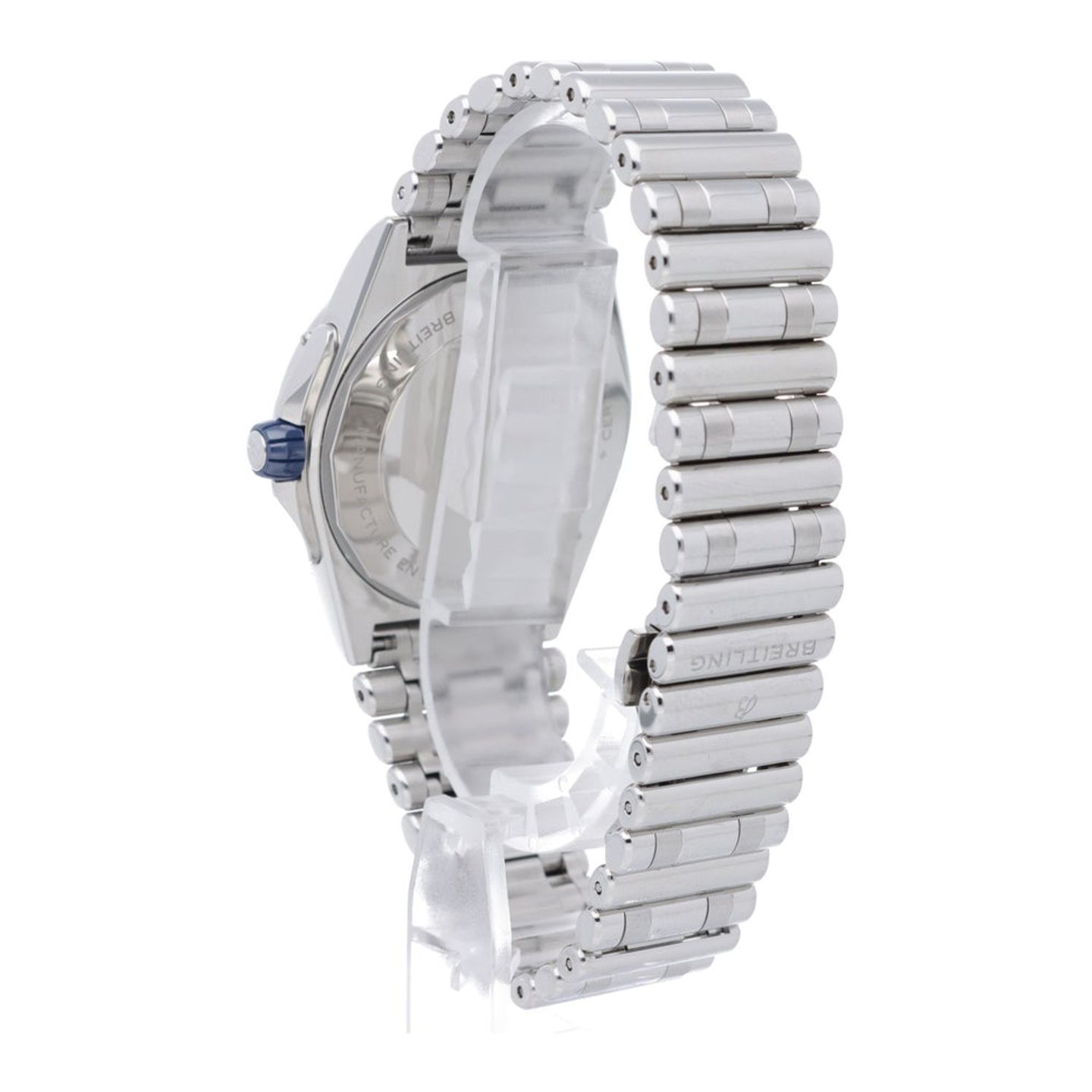 Breitling Chronomat 38 A17356531C1A1 (2025) - Blauw wijzerplaat 38mm Staal (4/7)