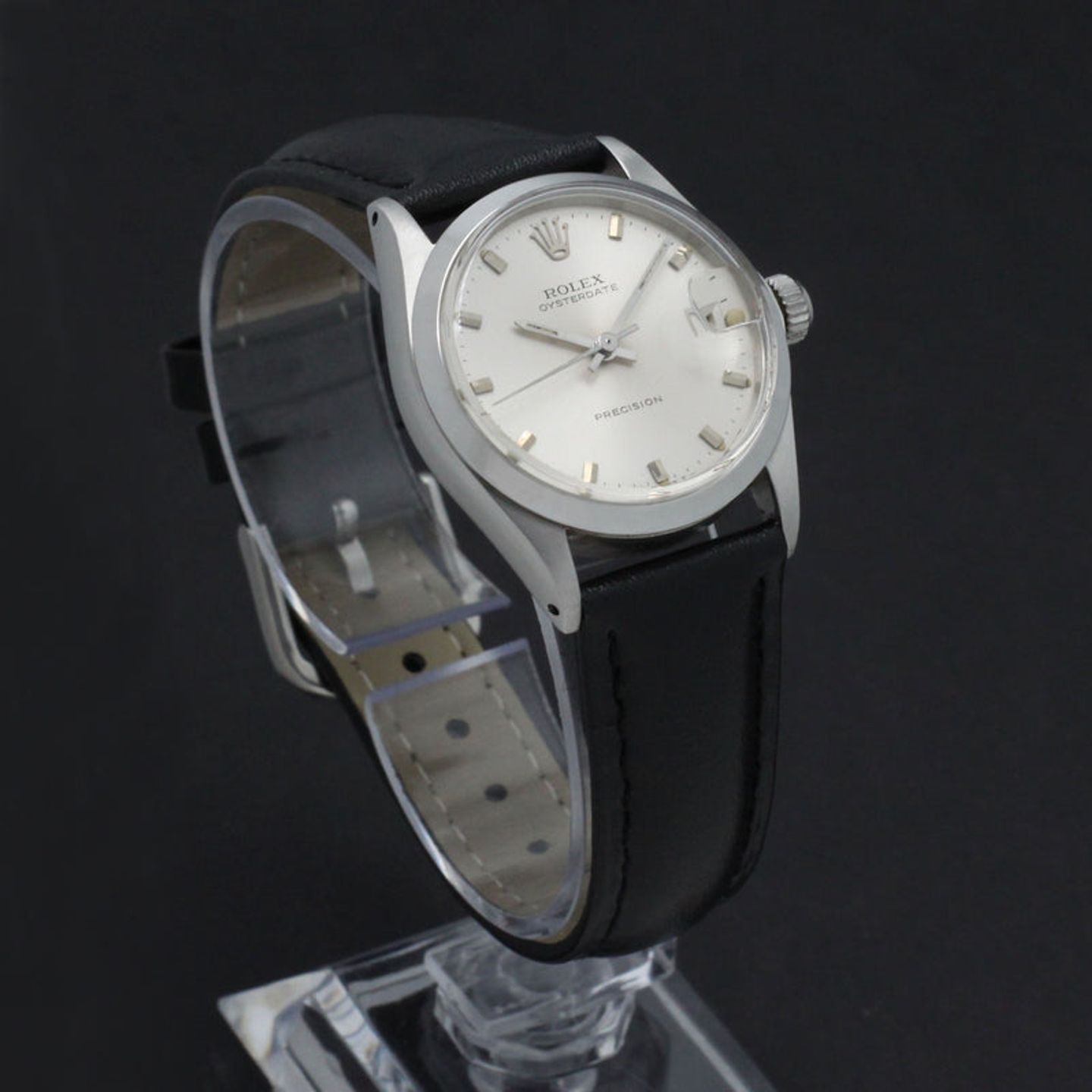 Rolex Oyster Precision 6466 (1973) - Silver dial 31 mm Steel case (3/7)