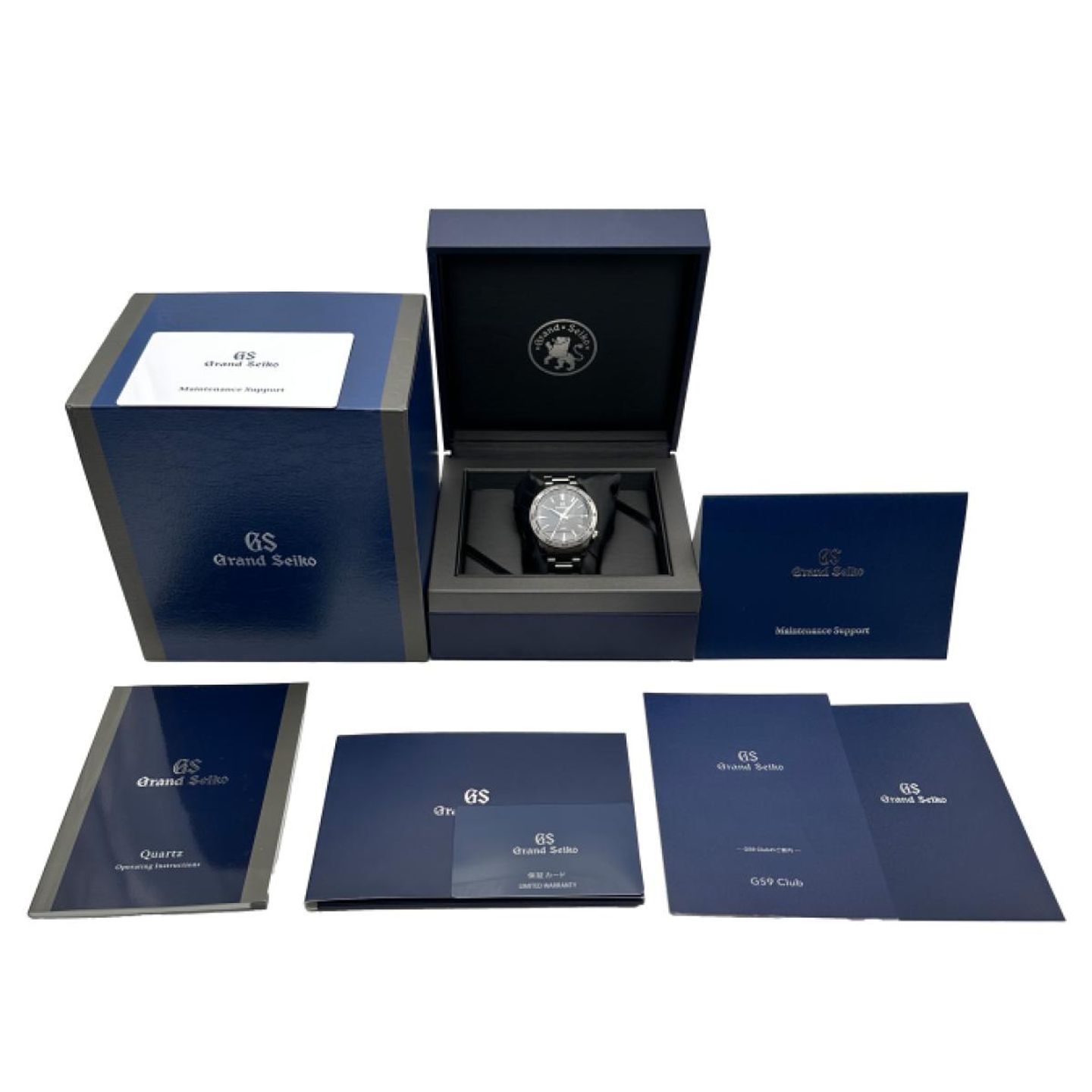 Grand Seiko Sport Collection SBGN027 (2022) - Zwart wijzerplaat 39mm Staal (5/5)