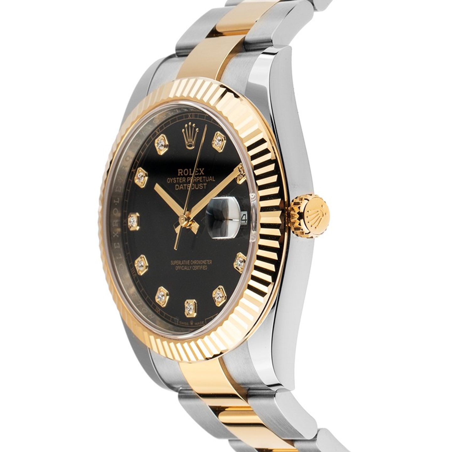 Rolex Datejust 41 126333 (2022) - Black dial 41 mm Gold/Steel case (4/7)