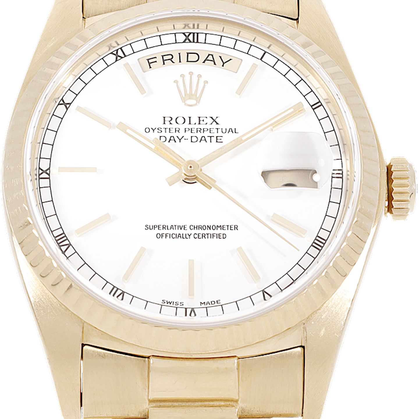 Rolex Day-Date 36 18238 (Onbekend (willekeurig serienummer)) - 36mm Geelgoud (2/5)