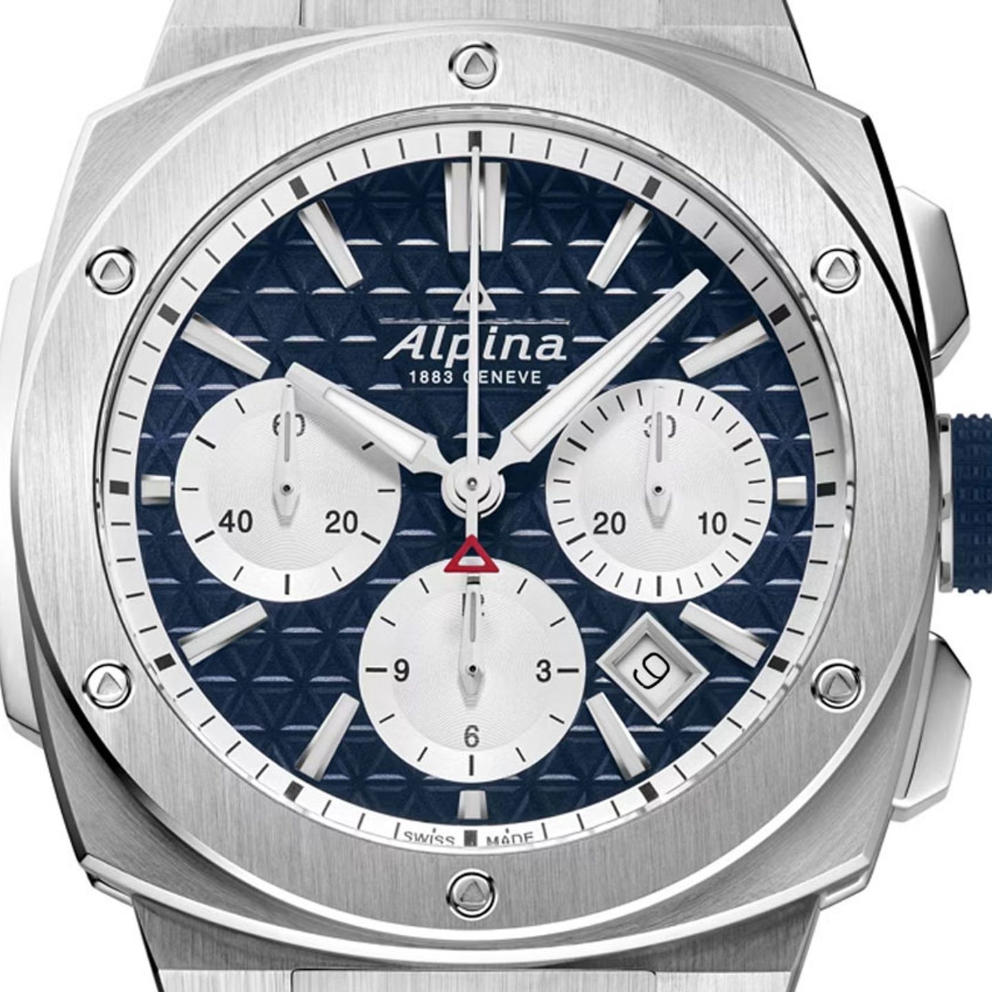Alpina Alpiner AL-730NS4AE6B (Unknown (random serial)) - Blue dial 41 mm Steel case (1/6)