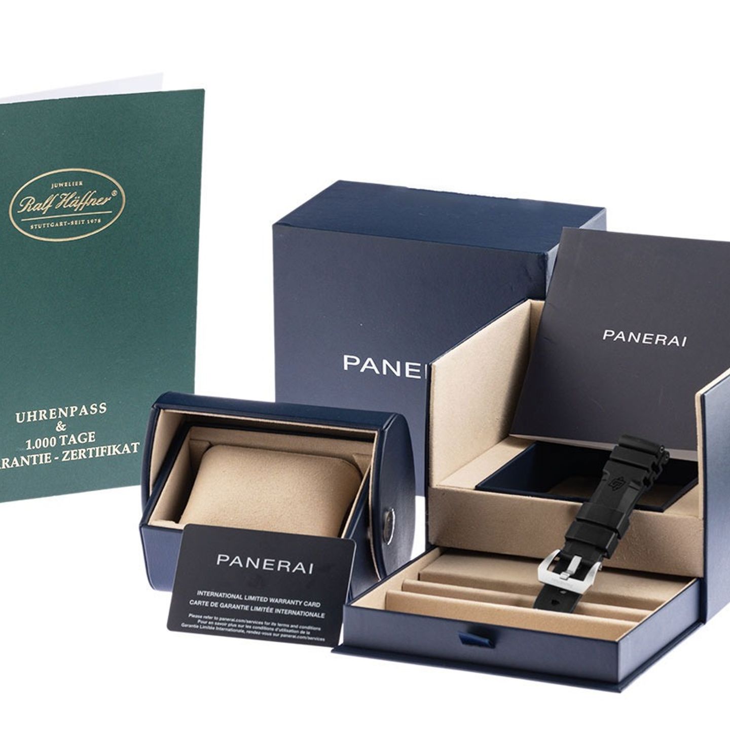 Panerai Luminor 1950 PAM01372 (2025) - Zwart wijzerplaat 40mm Staal (2/7)