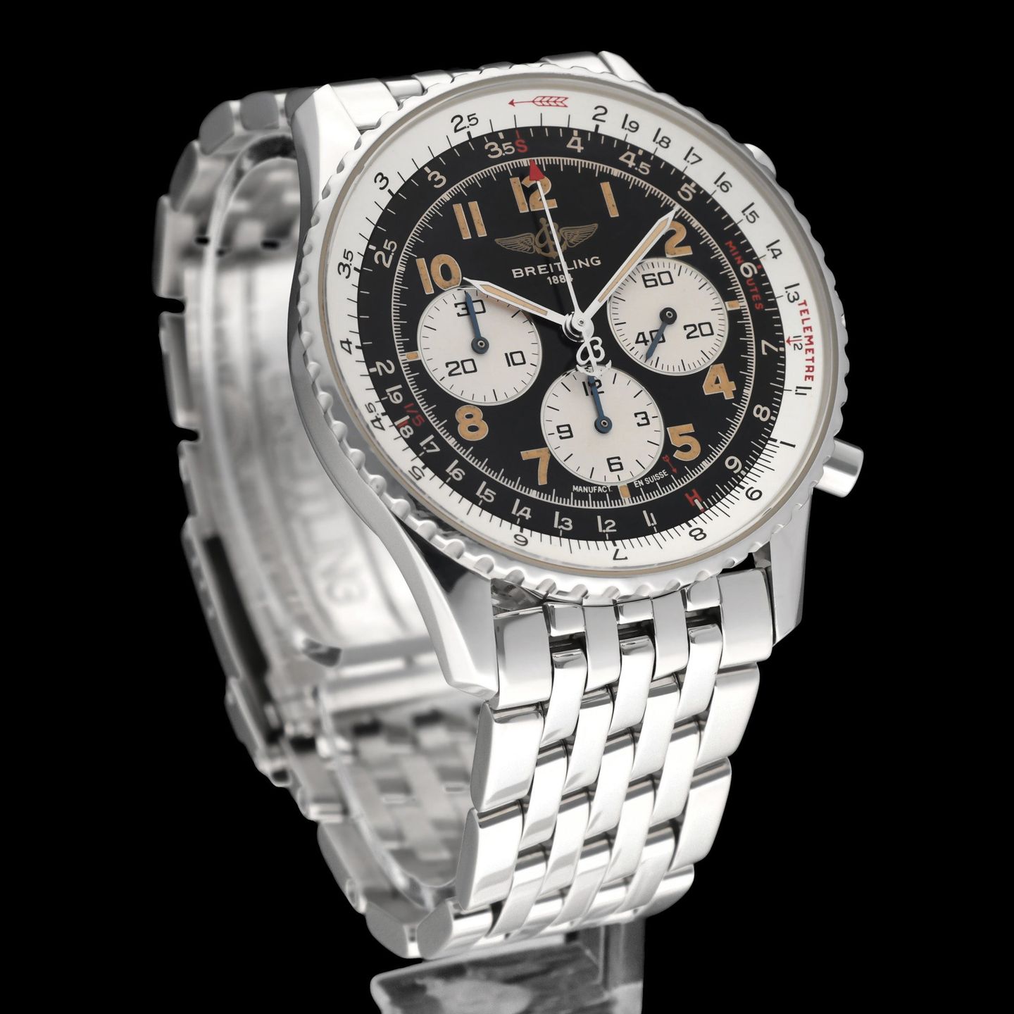 Breitling Navitimer A30022 (1994) - 38mm Staal (5/7)