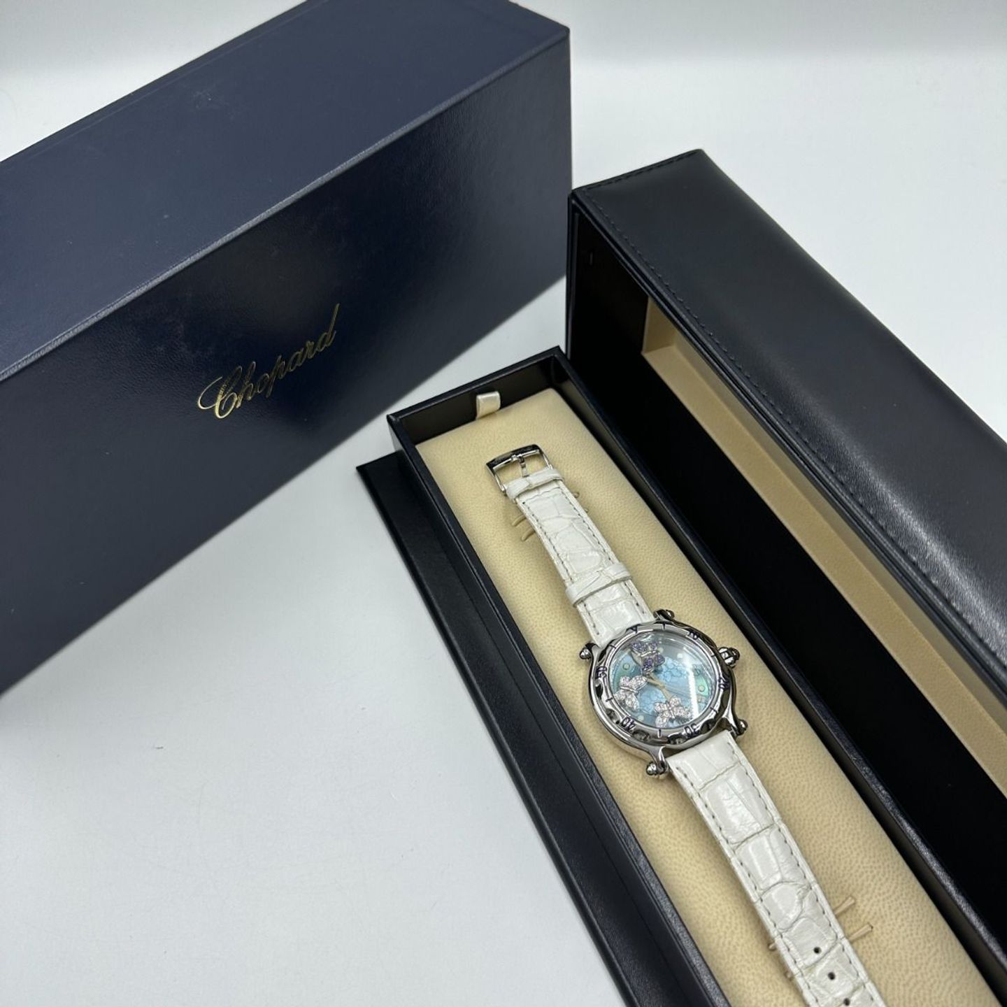 Chopard Happy Sport 288452-3001 (2024) - Blue dial Unknown Steel case (2/8)