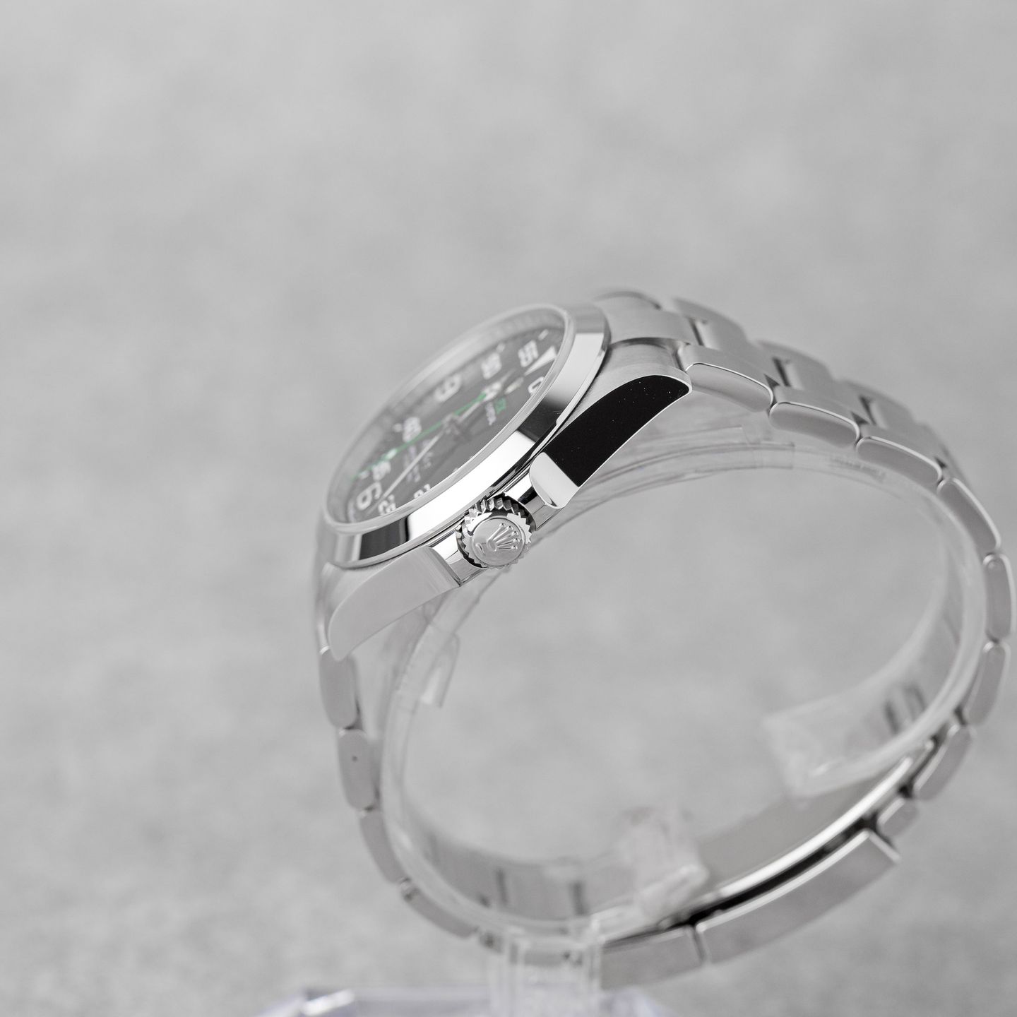 Rolex Air-King 126900 (2022) - Zwart wijzerplaat 40mm Staal (7/8)