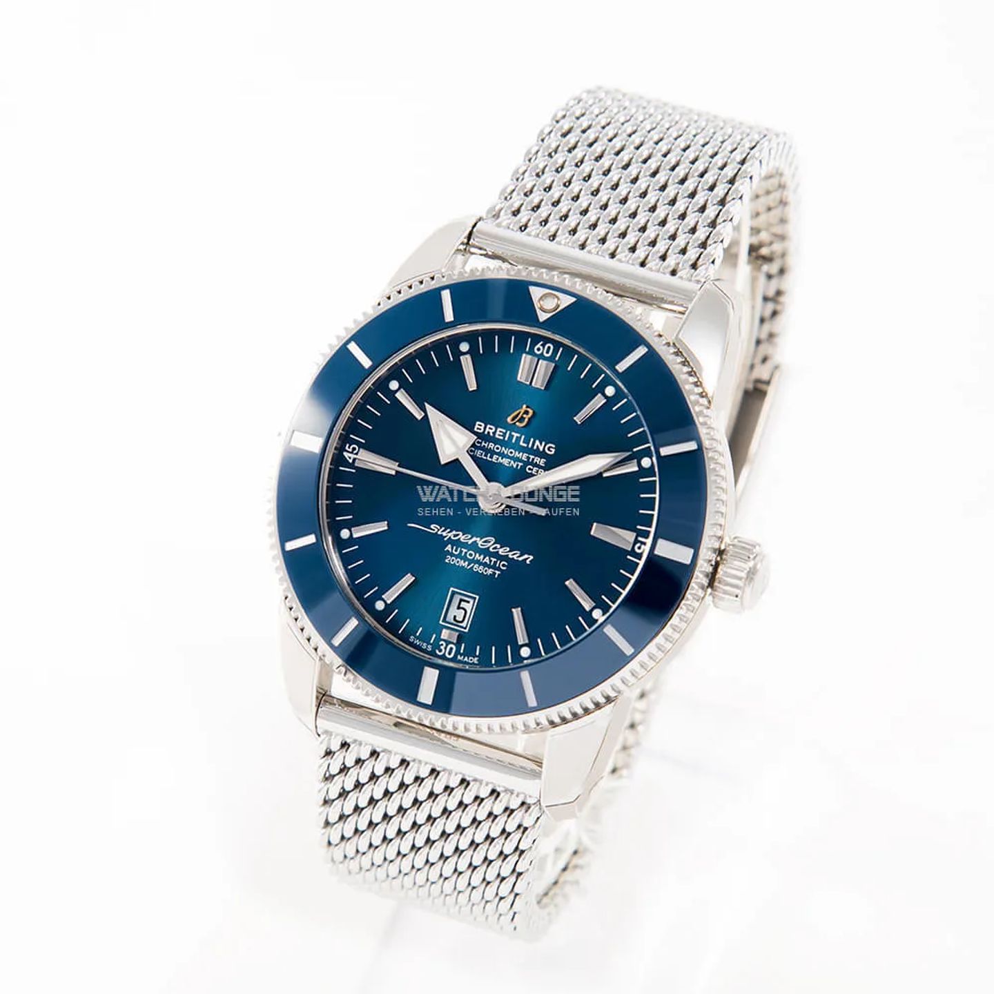 Breitling Superocean Heritage II 46 AB2020161C1A1 (2025) - Blue dial 46 mm Steel case (5/8)