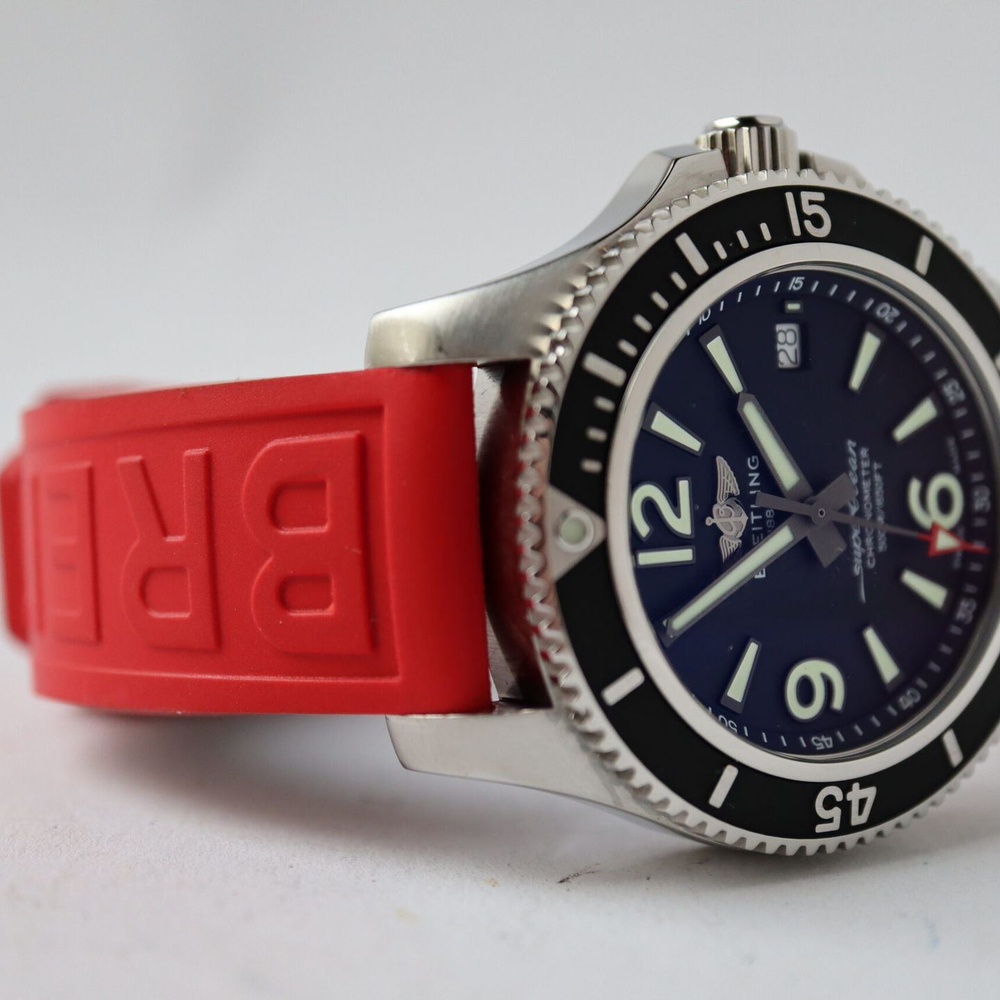 Breitling Superocean 42 A17366021B1S2 (2021) - Zwart wijzerplaat 42mm Staal (6/8)