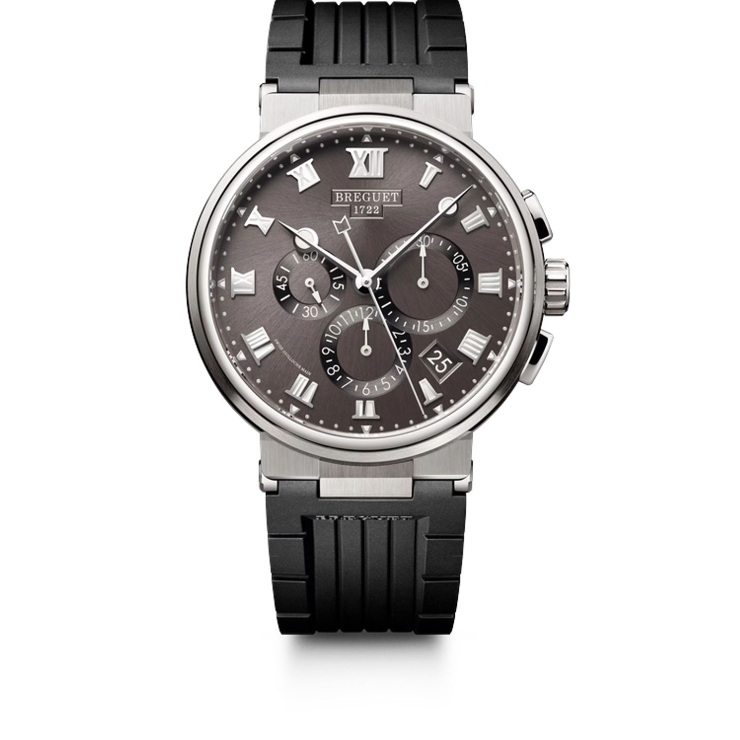 Breguet Marine 5527TI/G2/5WV (2026) - Grijs wijzerplaat 42mm Titanium (1/1)