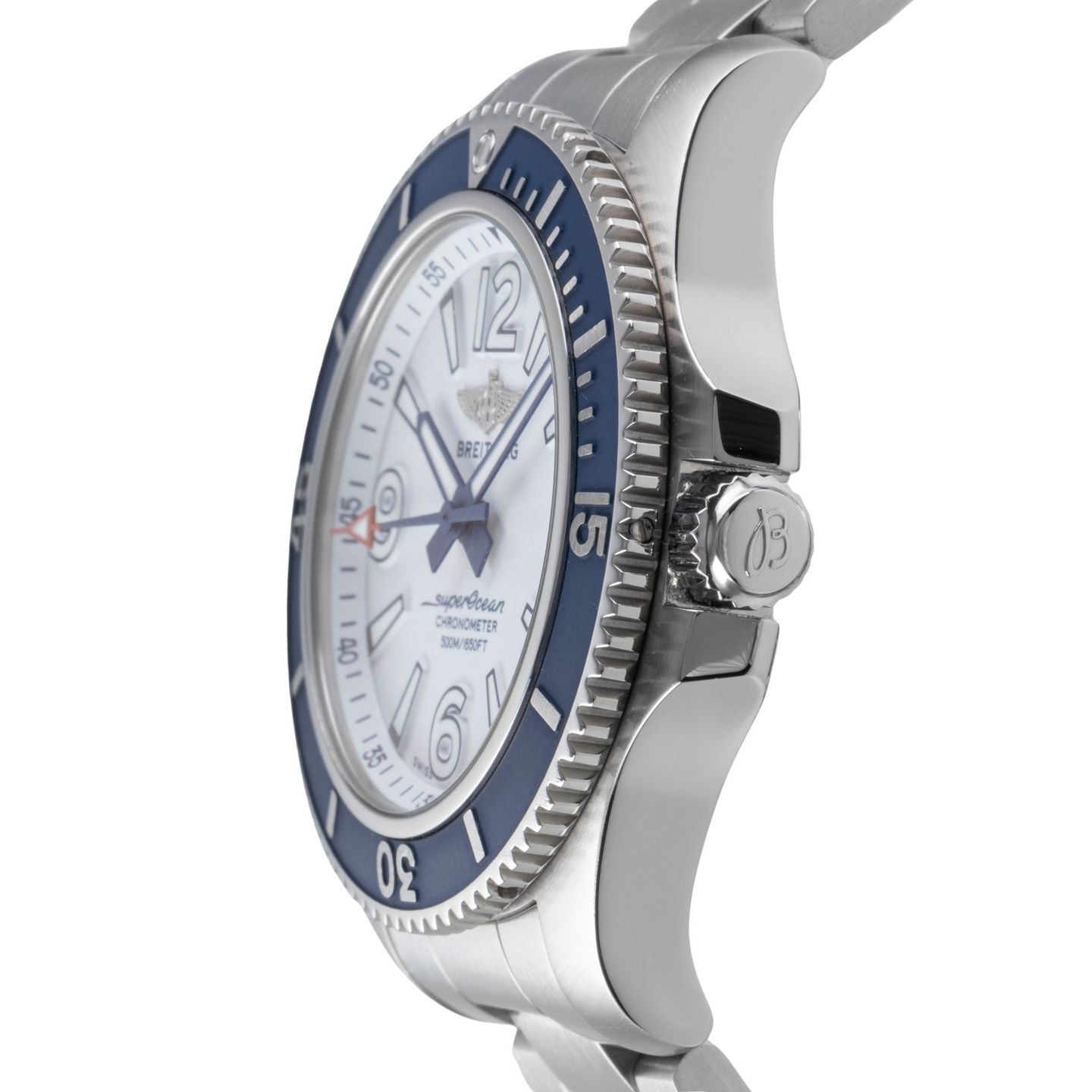 Breitling Superocean 42 A17366D81A1A1 (Unknown (random serial)) - White dial 42 mm Steel case (6/8)